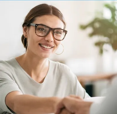 Poignée de main lors d’un recrutement